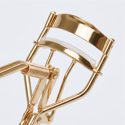Eyelash Curler with Grip Handle and Curling Design